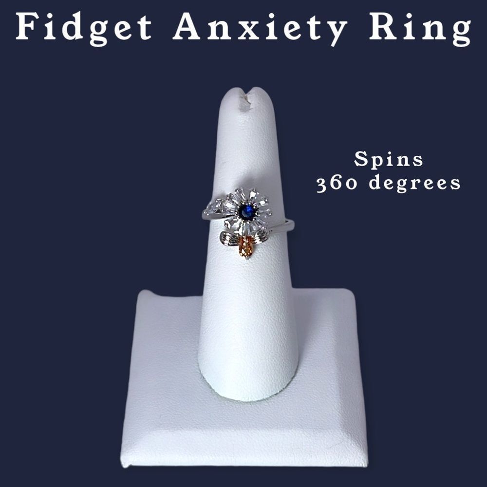 NWT Wool + Pepper Co. Fidget Anxiety Ring